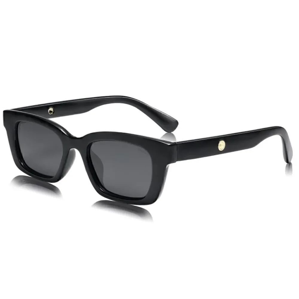 Rectangular Retro Chunky Sunglasses - Picture 2 of 5